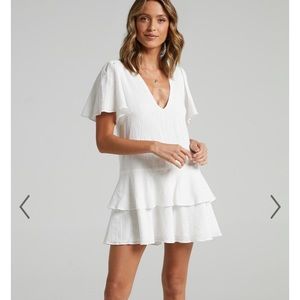 White showpo dress